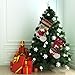 YAMUDA Xmas 3D Lively Big Christmas Stockings 18 Inches Set of 2 Long Santa Claus Decoration Snowman Design for Kids (Extra Large E)