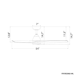 Modern Forms Skylark Indoor and Outdoor 3-Blade