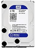 WD Blue 3TB  Desktop Hard Disk Drive - 5400 RPM SATA 6 Gb/s 64MB Cache 3.5 Inch  - WD30EZRZ