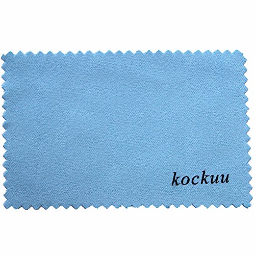 Polishing Cloth for Sterling Silver Gold Platinum Brass and Copper, kockuu Jewelry Cleaning Cloth, Individually Packed in Premium Card (25) - Thumbnail 3