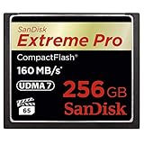 SanDisk Extreme PRO 256GB CompactFlash Memory Card UDMA 7 Speed Up To 160MB/s- SDCFXPS-256G-X46