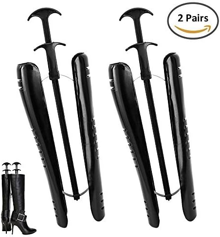 Hootech 1 Pair/2 Pair Boot Tree Shaft Boots Shapers for Knee High Tall Boots Great Support Form Shaping Inserts for Womens and Mens Shoes (2 Pair)