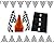 Tytroy Racing Racetrack Black White Checkered Nascar Race Car Party Pack