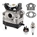 Hilom 308480001 Carburetor with Spark Plug Primer Bulbfor Toro Trimmer 51946 51947 51948 51952 51956 51957 51958 51972 51976 51977 51978 51992 51998 51984 51985 51986 51987 Blower primary