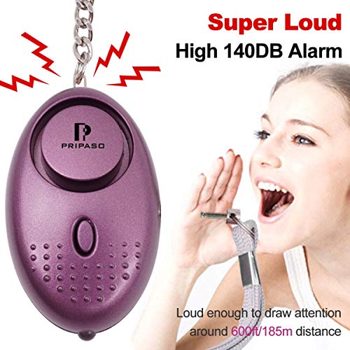1 Personal+Keychain+Women+140db+Emergency+Defense