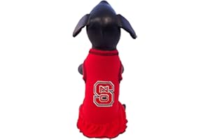 ALL STAR DOGS NCAA North Carolina State Wolfpack Cheerleader Dog Dress