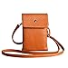 katloo Women Girls Small Crossbody Bag Wallet Purse PU Leather Cell Phone Pouch for iPhone