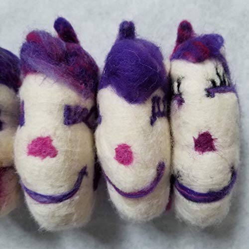 Tone Moisturizing Soap - Unicorn Hand Felted Bar