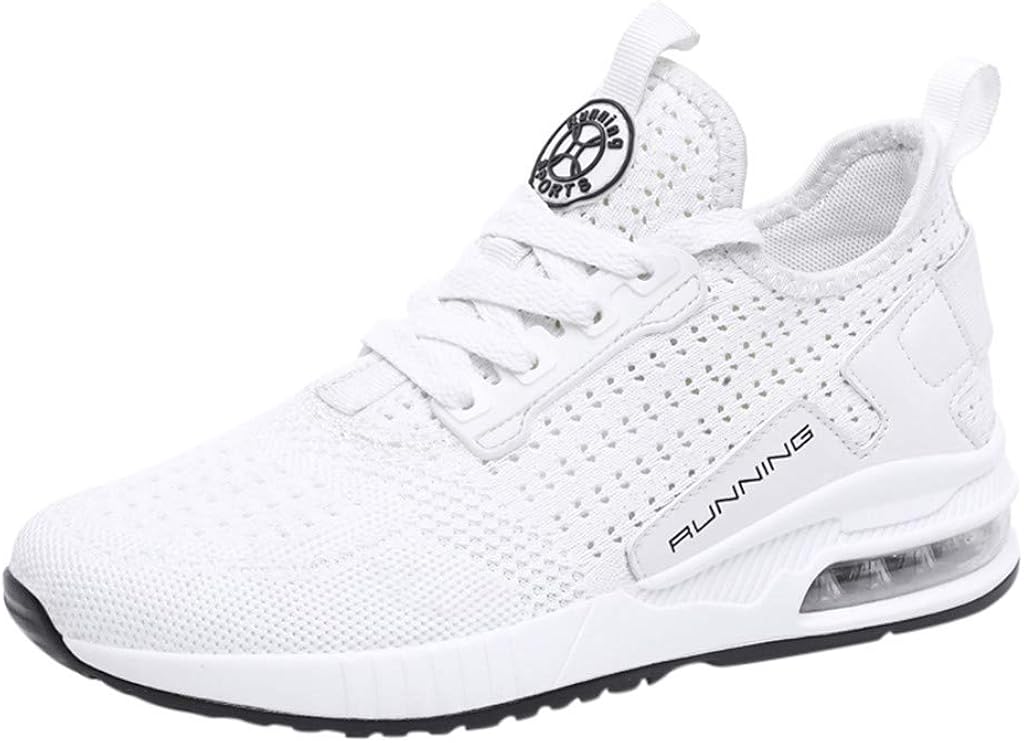 JJLIKER Men Women Running Shoes Sports Trainers Shock Absorbing Sneakers for Walking Gym Jogging Fitness Athletic Casual