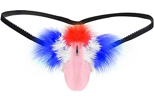 XINCHANGSHANGMAO Aiung Men's Novelty Thongs Funny T-Back G-String Pouch Thong Underwear Gag Gifts