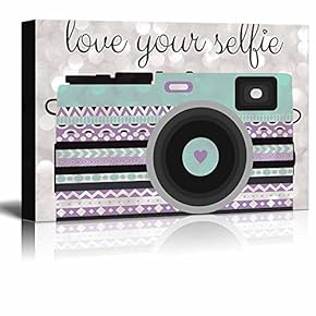 Love Your Selfie Minty Green Zentangle Camera on...