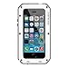 LIGHTDESIRE Water Resistant Shockproof Aluminum Military Bumper Shell Case for iPhone 6 Plus/6S Plus - White