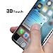 UPMSX iPhone 7 Screen Protector, Tempered Glass Screen Protector for Apple iPhone 7, Super Strong 9H Hardness, No Bubbles, 3D Touch Compatible, Oil and Scratch Coating, Crystal Clear [2 Pack]