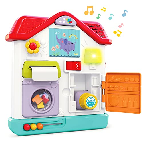YOSICIL Musical Baby House Toys, 10 Months and Up Baby Sensory