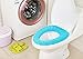 Super Soft Plush Warm Thicken Toilet Seats Covers(Blue)
