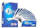 Teeth Whitening Strips, 3D Whitening Kit for Gum Health and Refresh Breath, Dental Whitener Kit Elastic Gels for Teeth Stain Removal - Treatments for Teeth Care 28 pcs