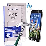 (2 Pack) iPhone 6s Plus Screen Protector, FONTAR 0.2mm iPhone 6/6S/7 Plus Tempered Glass Screen Protector for Apple iPhone 7 Plus, iPhone 6S Plus, 6 Plus 2016, 2015 (2-Pack)