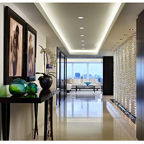 Lustaled Gx24 LED Bulb, 12W Gx24q/G24q 4-Pin Base PL Recessed Light 26W Daylight 6000K Compact Fluorescent Lamp Replacement for Ceiling Light Downlights Wall Sconce, 4-Pack (Remove/bypass the Ballast)
