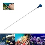 PeSandy Coral Feeder SPS HPS Feeder, Long Acrylic Aquarium Choice Coral Feeder Syringe Tube for Reef/Anemones/Eels/Lionfish and Other Organisms, Liquid Fertilizer Feeder Accurate Dispensing Spot