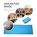 CAMTOA Travel Camping Sheet, Envelope Antimicrobial Soft Sleeping bag Liner - Compact Sleep Sheet with Lightweight Carry Bag for Travel,Youth Hostels, Picnic, Planes, Trains etc. Sky Blue