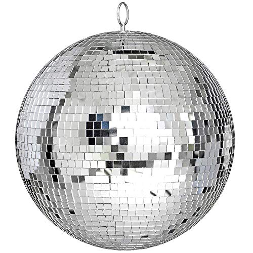 Alikeke 8" Disco Mirror Ball，Silver - Thumbnail 3