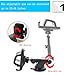 Sun Schnee Cell Phone Holder Windshield Car Mount - Universal Dashboard Cell Phone Cradle for iPhone7, 7Plus, 6, 6Plus, 6s, 5s, 5c, Samsung Galaxy S7 and Other Smartphones Black&Grey