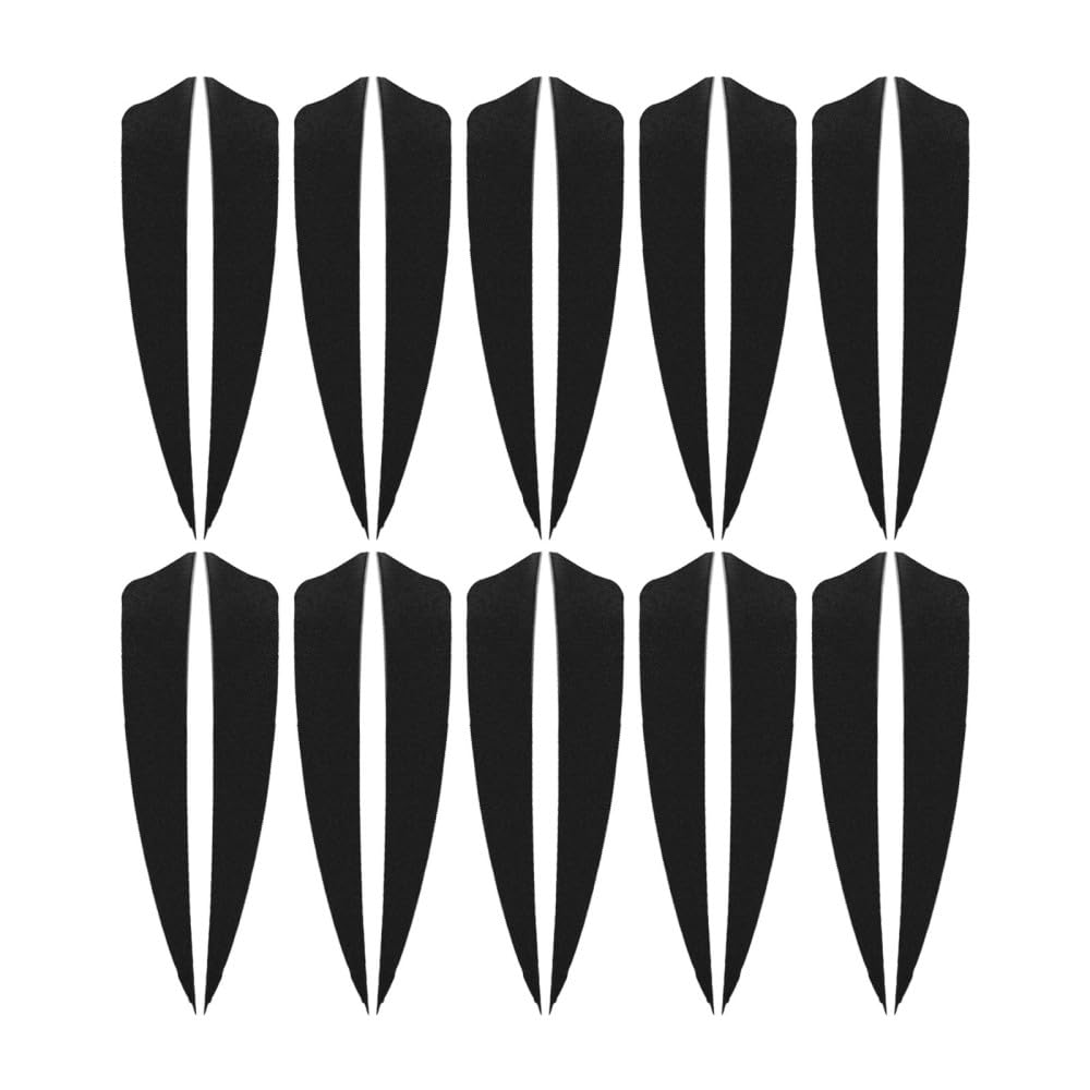 DONGKER Archery Fletchings,20pcs 4" Arrows Turkey Feather Fletching Vanes for DIY Archery Hunting,Target,Shooting