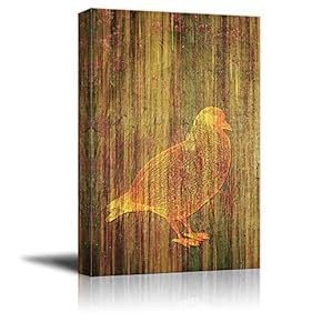 signwin Canvas Wall Art Abstract Animal Lines Art...