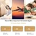 Alarm Clock,Wood Alarm Clock Voice Command Electric Time Bedside LED Travel Alarm Clock Cube 3 Levels Brightness 3 Alarms Digital Alarm Clock Display Time Date Week Temperature for Bedroom Office Home