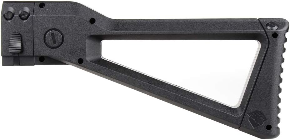 Worker4Nerf AK Style Shoulder Stock for nerf N-strike Elite and Nerf Modulus Series Worker Nerf Toy (Black)