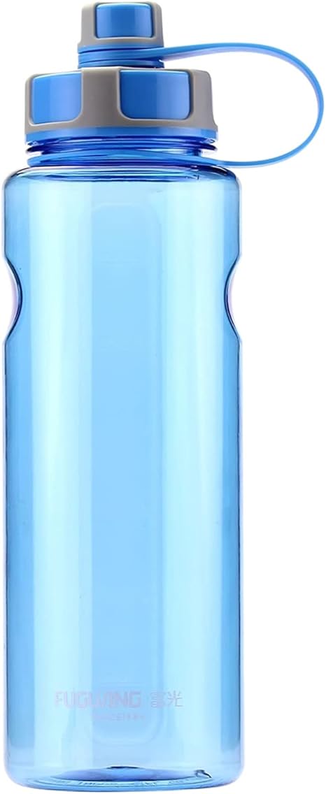 Amazon ウォーターボトル プラスチック 水筒 直飲み ダブルガラス レジャー キャンプ 釣り 軽い ハンディー 携帯便利 勤務先 旅行 ランニング クリアーボトル 漏れない 頑丈 フィットネス ピクニック Bpaフリー 大容量 水筒 マグボトル オンライン通販