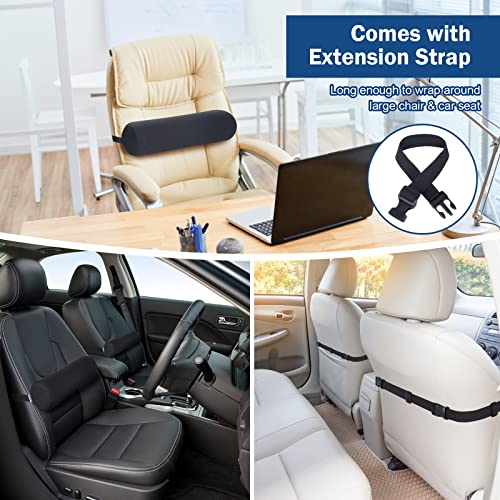 Tusscle Lumbar Roll for Office Chair Car, Ergonomic Lumbar Support