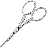 Tweezerman Facial Hair Scissors For Men Stainless Steel