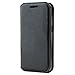 NageBee Galaxy Prevail LTE/Galaxy Core Prime Case, Wallet Flip Case Pouch Cover Fold Stand case Premium Leather Wallet Flip Case (Leather Wallet Black)