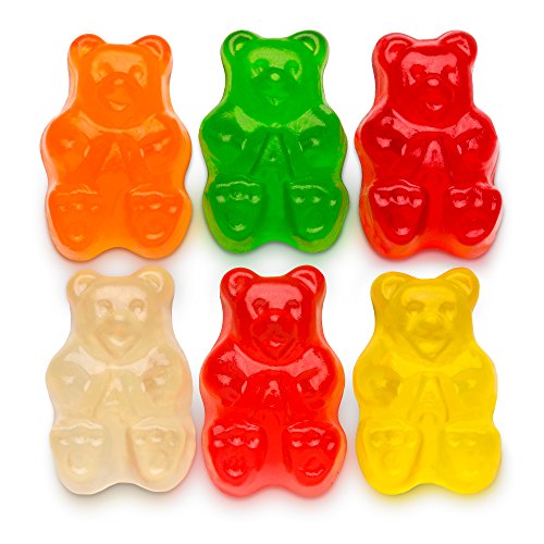 Albanese Confectionery Assorted Fruit Gummi Bears, 5 Pound Bag Pricepulse