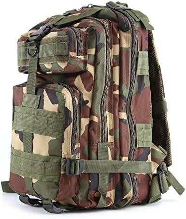 Summix Backpack Tactical Outdoor Trekking Rucksacks Military Survival Backpack Bug Out Bag molle laptop bag Black Jungle Camouflage