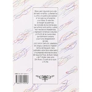 El teatro romantico / Romantic Drama (Spanish Edition)