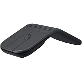 Logitech Mobi Fold Foldable Wireless Mouse with Quiet Click, Graphite | Quiet clicks, 4K DPI, Bluetooth connection, Fast Pair technology, compatible with Chromebook, PC, and Mac