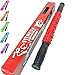 The Muscle Roller Stick, Massage for Legs | Great Gifts for Runners Men/Women, Athletes, Exercise - Shin Splints, Trigger Point - Red Elite Hard, 17