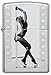 Zippo Pole Dancer Pocket Lighter, High Polish Chrome