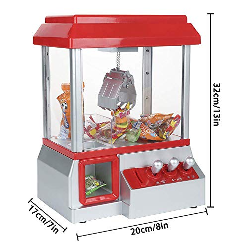 PowerTRC Mini Arcade Claw Machine Toy Carnival Games Claw Electronic