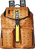 MCM Mens Raymonde Backpack Medium Cognac One Size