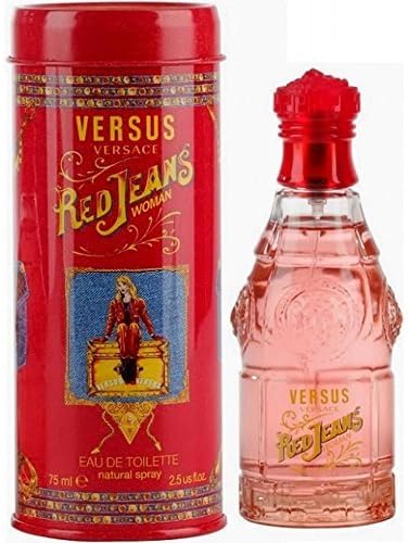 red jeans versace amazon