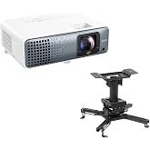 BenQ TK710STi 3200 Lumens 4K HDR Short Throw Home Entertainment Projector | Laser Light Source, 4ms Input Lag, 240Hz Gaming, Android TV, Netflix, AirPlay, Home Entertainment, HDR10/HLG +Ceiling Mount