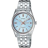 Casio LTP1335D-2AV Women's Standard Dress Analog Stainless Steel Day Date Blue Dial Watch