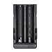 4X 5800mAh Li-ion 18650 3.7V Rechargeable Battery + 1X Dual Smart Battery Charger For Flashlight Headlamp