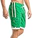 Ocean Pearl Mens Striped Bathing Suit Swim Trunks
