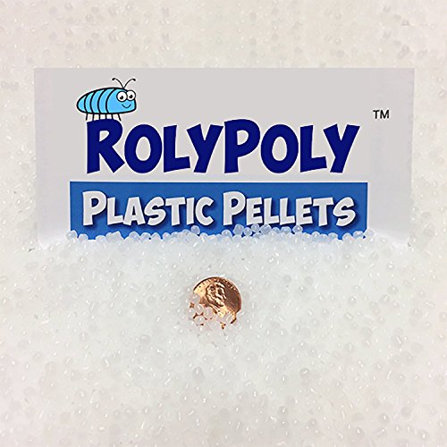 Plastic Pellets Bulk Box for Weighted Blankets (50 LBS) Non-Toxic, Premium Quality Made in the USA for Rock Tumbling, Stuffing & Filling Dolls, Crafts