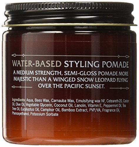 Anchors Hair Company Teddy Boy Original Water Based Styling Pomade, 4.5 oz.