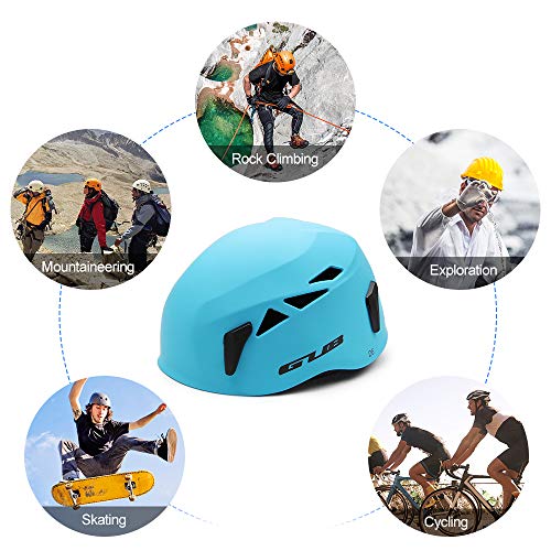 Godyluck Outdoor Rock Climbing Helmet Outdoor Sports Safety Work Helmet Skating Caving Mountaineering Equipment